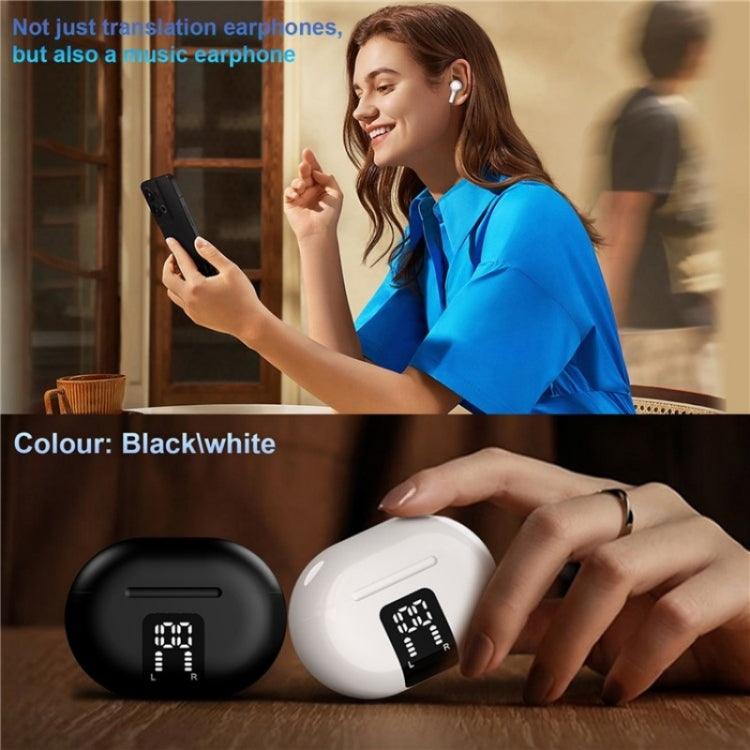 M10 Multiple Languages Translation Earphones Wireless